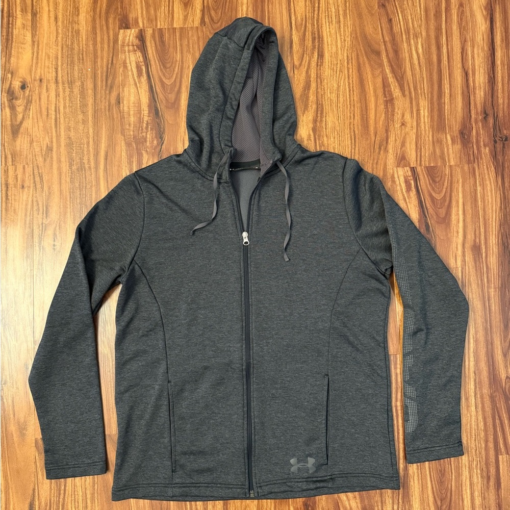 Under Armour Gray Full-Zip Hoodie
